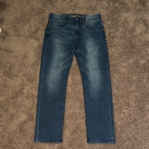 Lee Men's Dark Blue Straight Jeans